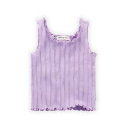 Sproet & Sprout Strap rib top lilac breeze