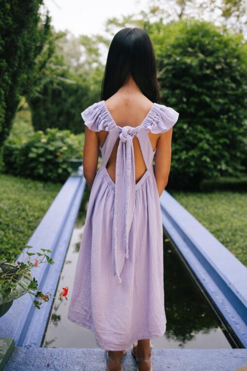 Daily Brat - Bowie Dress Soft lavender – Bild 3