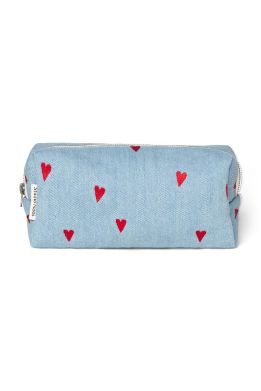 Studio Noos - Denim Herzen Pouch