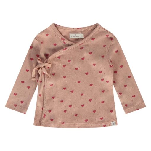 A Tiny Story - Baby T Shirt Heart