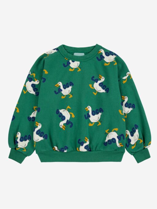 Bobo Choses - La Oca sweatshirt green