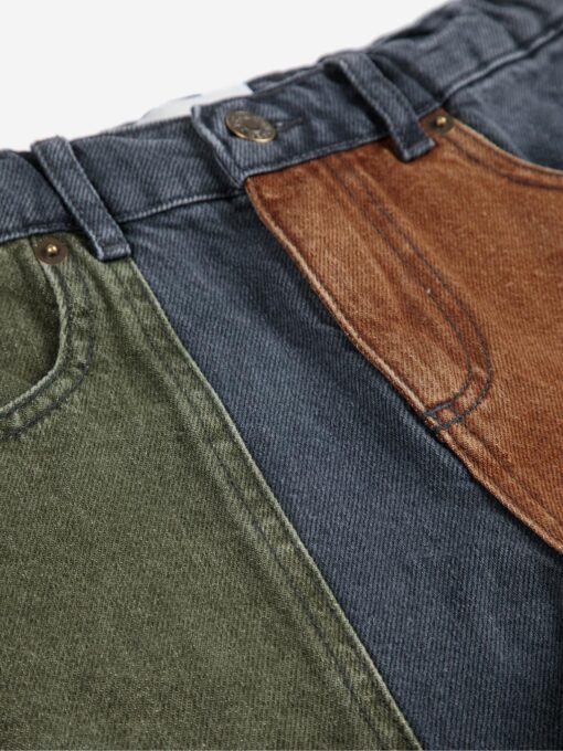 Bobo Choses - color block denim pants – Bild 3