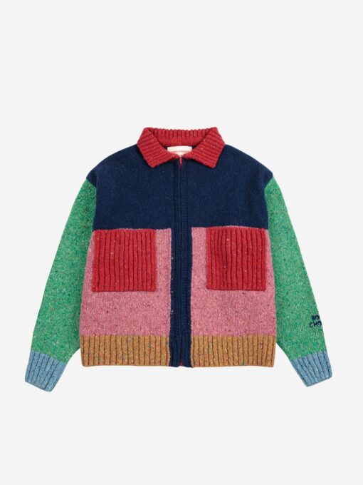 Bobo Choses - Color Block cardigan