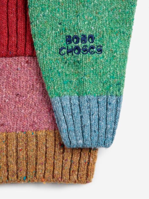 Bobo Choses - Color Block cardigan – Bild 3