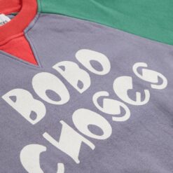Alternative view of Bobo Choses - color block ranglan sweatshirt