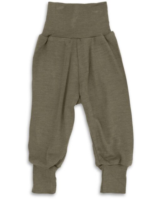 Engel Natur - Baby Hose mit Nabelbund Olive