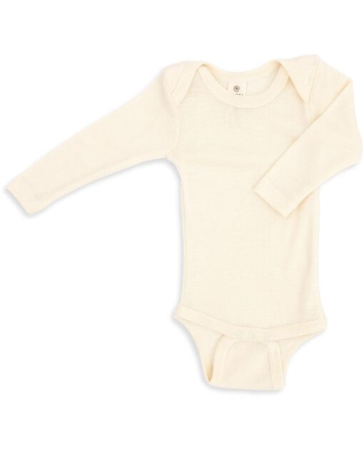 Engel Natur - Baby-Body langarm Natur