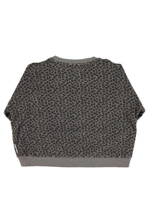 Piupiuchick - sweatshirt Grey animal print – Bild 2