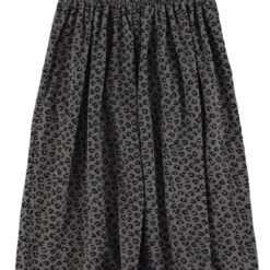 Piupiuchick - Long skirt Grey animal print