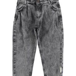 Piupiuchick - Unisex trousers Washed black denim
