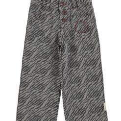 Piupiuchick - Flare trousers zebra print