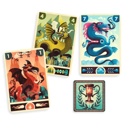 Djeco - Kartenspiele: Dragon Deck – Bild 2