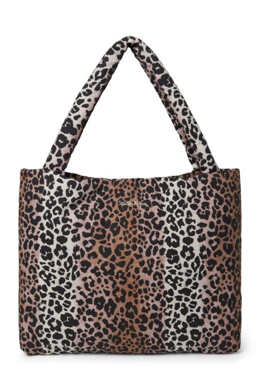 Studio Noos - Hazel Leopard Soft Cotton Mom Bag