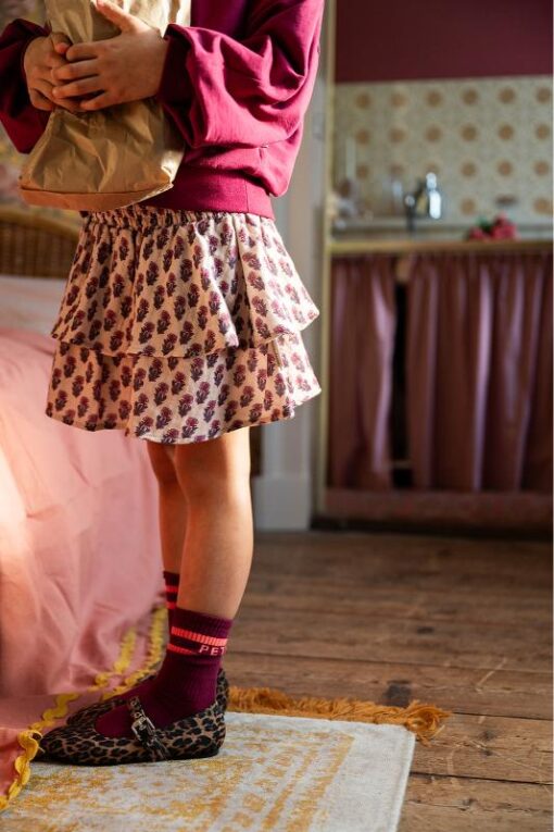 Petit Blush - Mini Smock Skirt Paisley – Bild 2