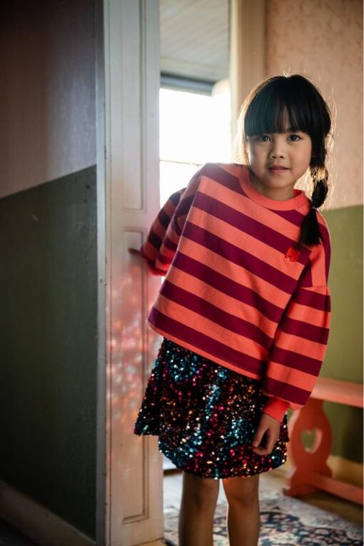 Petit Blush - Sweater Stripe – Bild 2