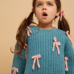 Alternative view of Sproet & Sprout - Girls sweater bows