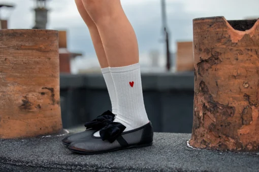 Sproet & Sprout - Sport socks heart – Bild 2