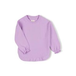 Nixnut - Ruffled Sweater Lila