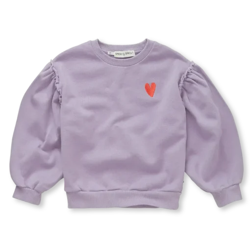 Sproet & Sprout - Sweatshirt puff heart