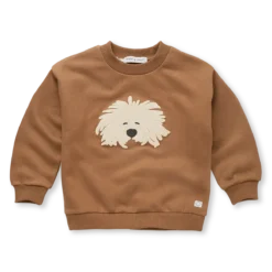 Sproet & Sprout - Sweatshirt moustache dog