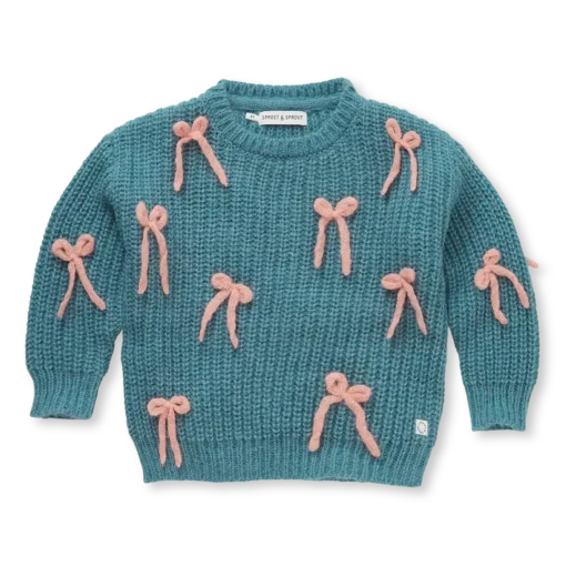 Sproet & Sprout - Girls sweater bows