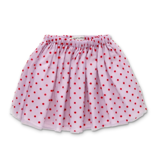 Sproet & Sprout - Skirt ruffle hearts
