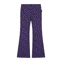 Daily Brat - Leopard Flared Purple