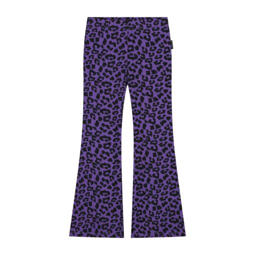 Daily Brat - Leopard Flared Purple