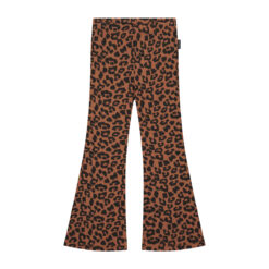 Daily Brat - Leopard Flared Pants Brown