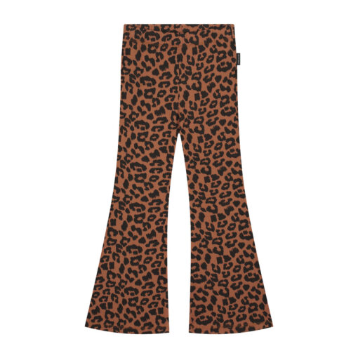 Daily Brat - Leopard Flared Pants Brown