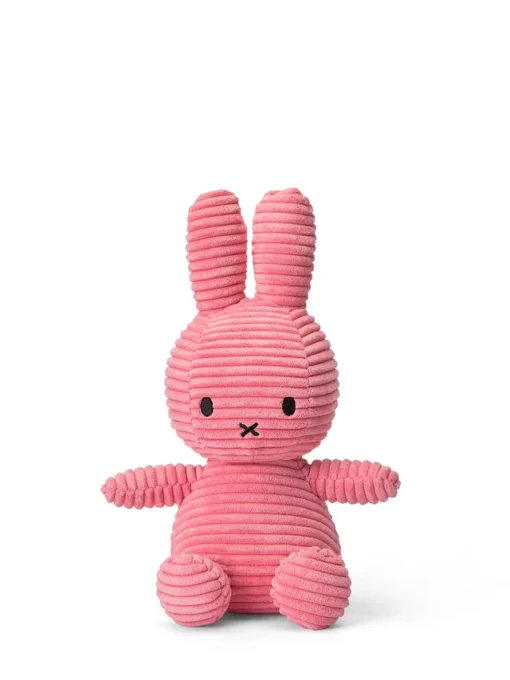 Miffy - Eco Corduroy Bubblegum Pink 23 cm