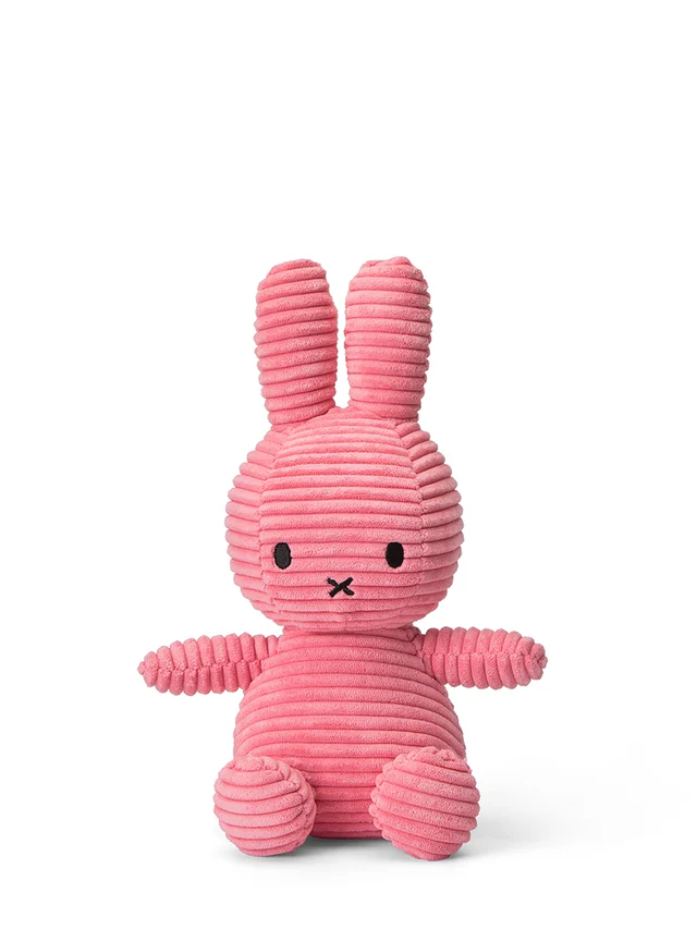 Miffy - Eco Corduroy Bubblegum Pink 23 cm