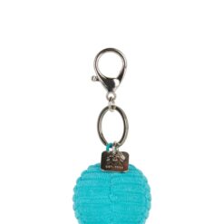 Alternative view of Smiley - Keychain Teal