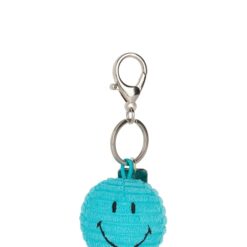 Smiley - Keychain Teal