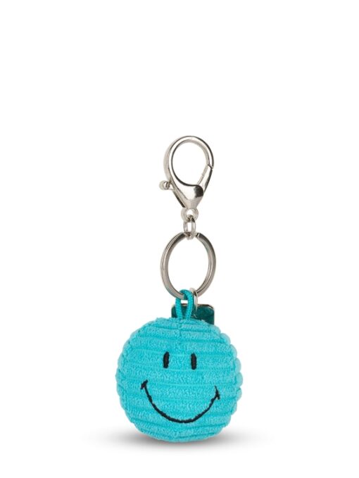 Smiley - Keychain Teal