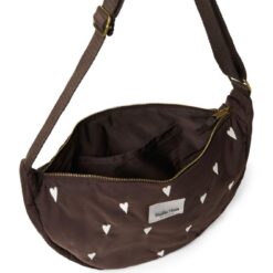 Alternative view of Studio Noos - Puffy Adult Fanny Pack Brown Hearts