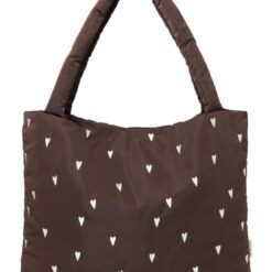 Studio Noos - Puffy Mom Bag Brown Hearts