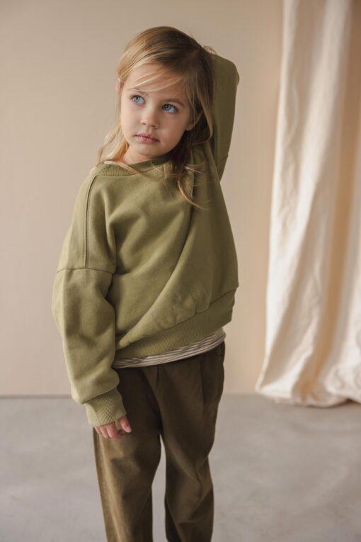 Phil & Phae - Sweat chino chocolate – Bild 3