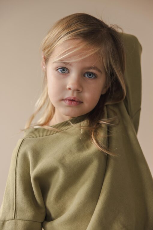 Phil & Phae - Chunky sweater soft moss – Bild 3