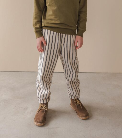 Phil & Phae - Loose pants slub stripes