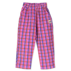 Lötie Kids - Corduroy Wide Pants Checks
