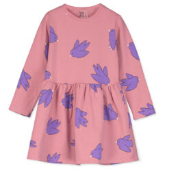 Lötie Kids - Dress Flowing Bird Rose