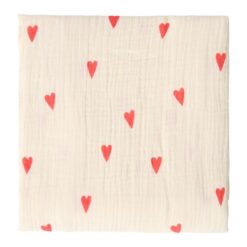 Alternative view of Studio Noos - Neutral Hearts Swaddle Large