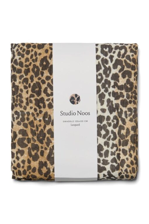 Studio Noos - Leopard Swaddle Large