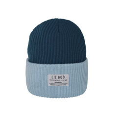 Lil Boo - Block Hygge Beanie Blue