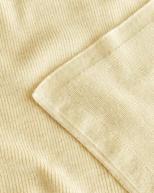 Hvid - Blanket Felix Light Yellow – Bild 2
