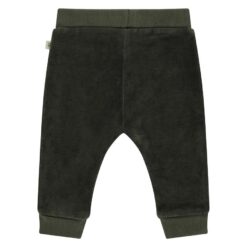 Alternative view of A Tiny Story - baby pants Basil velvet