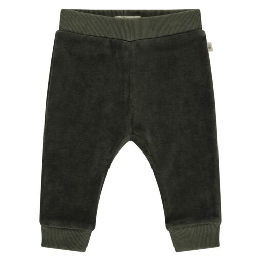 A Tiny Story - baby pants Basil velvet