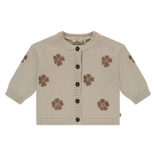 A Tiny Story - baby cardigan Snow
