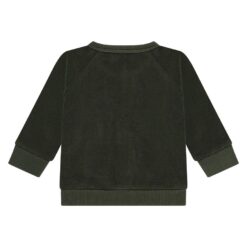 Alternative view of A Tiny Story - baby cardigan Basil
